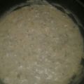 El cooksnap de Martin Gomez cuando hizo Salsa Blanca, cebolla y pimiento verde.