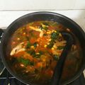 El cooksnap de Mary Zel cuando hizo Pollo con espinacas y granos de elote a la Mario, s.