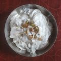 Dr. Pushpa Dixit's cooksnap of when they made કેસરી ક્રીમી શ્રીખંડ (જૈન).