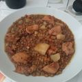 El cooksnap de ACambados cuando hizo Lentejas con pollo y verduras.