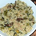 Uzma Syed's cooksnap of when they made Matar Methi Pulao.