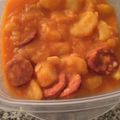 El cooksnap de Cocinillas cuando hizo Patatas a la riojana.