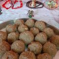 Aparna Dave's cooksnap of when they made ચુરમાના લાડવા.