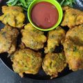 Sonal Gaurav Suthar's cooksnap of when they made મેથી ના ગોટા(Methi na Gota Recipe in Gujarati).