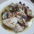 El cooksnap de Miguel Garcia cuando hizo Merluza en salsa verde con almejas y gambas 🦐.