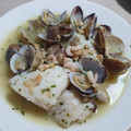 El cooksnap de Miguel Garcia cuando hizo Merluza en salsa verde con almejas y gambas 🦐.
