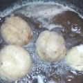 El cooksnap de #keisvic cuando hizo Papas rellenas.