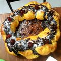 El cooksnap de Lucecita Valeria cuando hizo Rosca de Pascuas/Reyes/Trenzas.