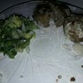 El cooksnap de MacaJaz cuando hizo Hamburguesas caseras con queso cremoso!!.