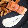 Keszthelyi Anett Cooksnap-ja, amikor elkészítette a(z) Rózsaborsos lazac steak receptet.