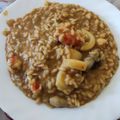 El cooksnap de Fernando Fernandez cuando hizo Arroz meloso con chipirones y langostinos.