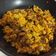 El cooksnap de Angie cuando hizo Arroz con mollejas y albóndigas de pollo.