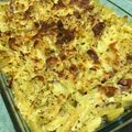El cooksnap de Ana Glăvan cuando hizo Macarrones con bacon, y costra de huevos, quesos y bebida de avena.