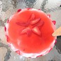 El cooksnap de Lucia Ribas cuando hizo Tarta de fresas.