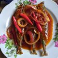 Cooksnap 0h Hana !! semasa beliau membuat Ikan goreng sos.