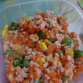Cooksnap dari Nia untuk resep Capcay Salmon (MPASI 10 bulan)
