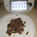 El cooksnap de Isabel Giovanna Moreno Romero cuando hizo Champiñón al ajillo con jamón Thermomix.