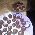 El cooksnap de Emily Quintana cuando hizo Trufas (fáciles).