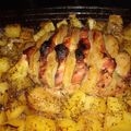 El cooksnap de Veronica Tuñon cuando hizo Solomillo de cerdo con papas y manzana.