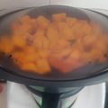 El cooksnap de klariss cuando hizo Cómo preparar calabaza en thermomix al vapor en varoma ¡con boniato y cebolla!.