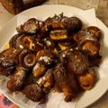 El cooksnap de Sandra Catalán cuando hizo Buñuelos.