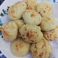 El cooksnap de Celina Dinesen cuando hizo Chipa con queso sardo y queso rallado.