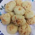 El cooksnap de Celina Dinesen cuando hizo Chipa con queso sardo y queso rallado.