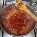 El cooksnap de Tay cuando hizo Garbanzos con chorizo y bacon.