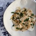 Parker Davis's cooksnap of when they made Japanese-Style Turnip Carpaccio.