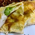 Tora Dutta's cooksnap of when they made ব্রেড উইথ চীজ অমলেট(Bread with cheese omelette recipe in Bengali).