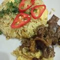 Cooksnap Dr. Zie Azizah semasa beliau membuat Nasi goreng sos black pepper #Umie.