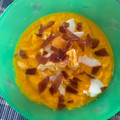 El cooksnap de Laura cuando hizo Salmorejo de Zanahorias.