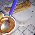 El cooksnap de Natii Perna cuando hizo Panqueques dulces.