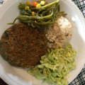 El cooksnap de Marisol Trincado cuando hizo Hamburguesas de lentejas deli deli.