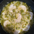El cooksnap de Esther Cuenca cuando hizo Merluza en salsa verde.