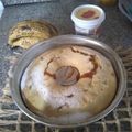 El cooksnap de María Luisa Mendoza cuando hizo Budín de banana y dulce de leche🙃.