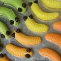 Cooksnap dari ningrum untuk resep Pastel Rainbow Caterpillar Cookies 🌈🐛(Cookies Ulat)