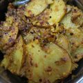 Fazeela's cooksnap of when they made உருளைக்கிழங்கு வருவல்(potato fry recipe in tamil).