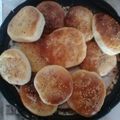 El cooksnap de Darián Ferrando cuando hizo Pan de hamburguesas.