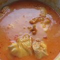 Cooksnap pikah ekaa semasa beliau membuat Kari Ayam Kapitan.