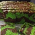 Cooksnap dari acha maryam untuk resep Bolu Pandan Cokelat lembut a.k.a Marmer Pandan Cokelat