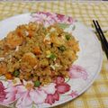 lindalin 的 金沙蝦仁炒飯 cooksnap