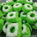 Cooksnap dari Rina Sugiarsih untuk resep Kue Putu Ayu (no santan)