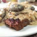 El cooksnap de Maria Del Pilar cuando hizo Vacío sellado en salsa de setas y yogurt.