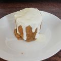 El cooksnap de Elisa Pérez cuando hizo Carrot mug cake.
