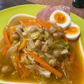 El cooksnap de Mie cuando hizo Potaje de garbanzos calentito, que podría ser vegetariano 🌱.