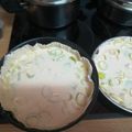 El cooksnap de Elvira cuando hizo Pastel de puerro, parmesano y pasas.