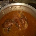 El cooksnap de Nuria Gonzalez Aparicio cuando hizo Codillo cerdo al vino tinto.