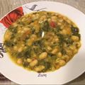 Cooksnap από Ζωη Λεμπεση στη συνταγή Λεμονάτη φασολάδα με σπανάκι και κουρκουμά