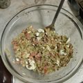 El cooksnap de Jorge Andres Mian cuando hizo Ensalada de chauchas (con agregado de hierro y fibra).
